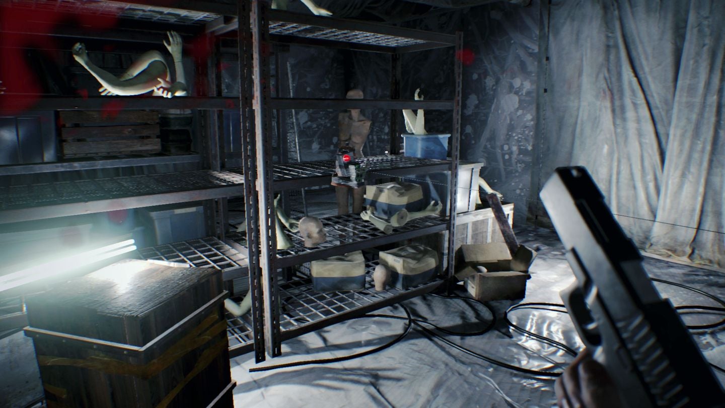 Resident Evil 7 Testing Area, finding the Lucas password, Fat Molded